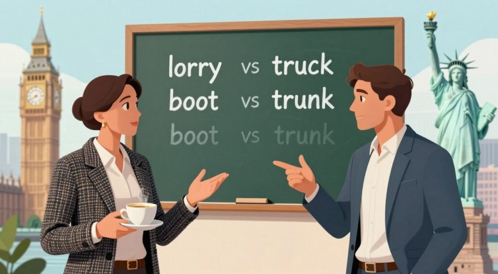 British vs American Vocabulary Differences