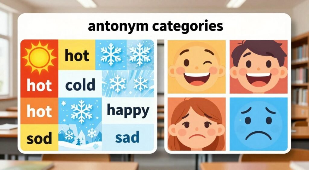 antonym categories