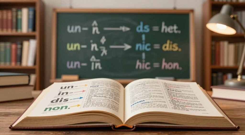 antonym prefixes
