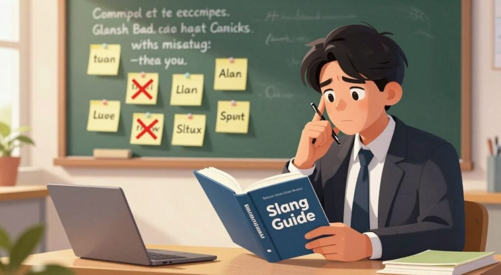 avoiding slang mistakes avoiding slang mistakes