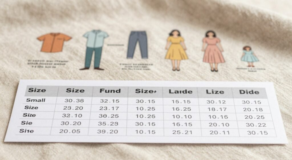 clothing size guide clothing size guide